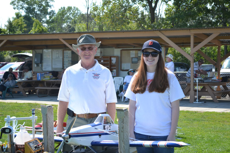 Allison and Noel After Flight